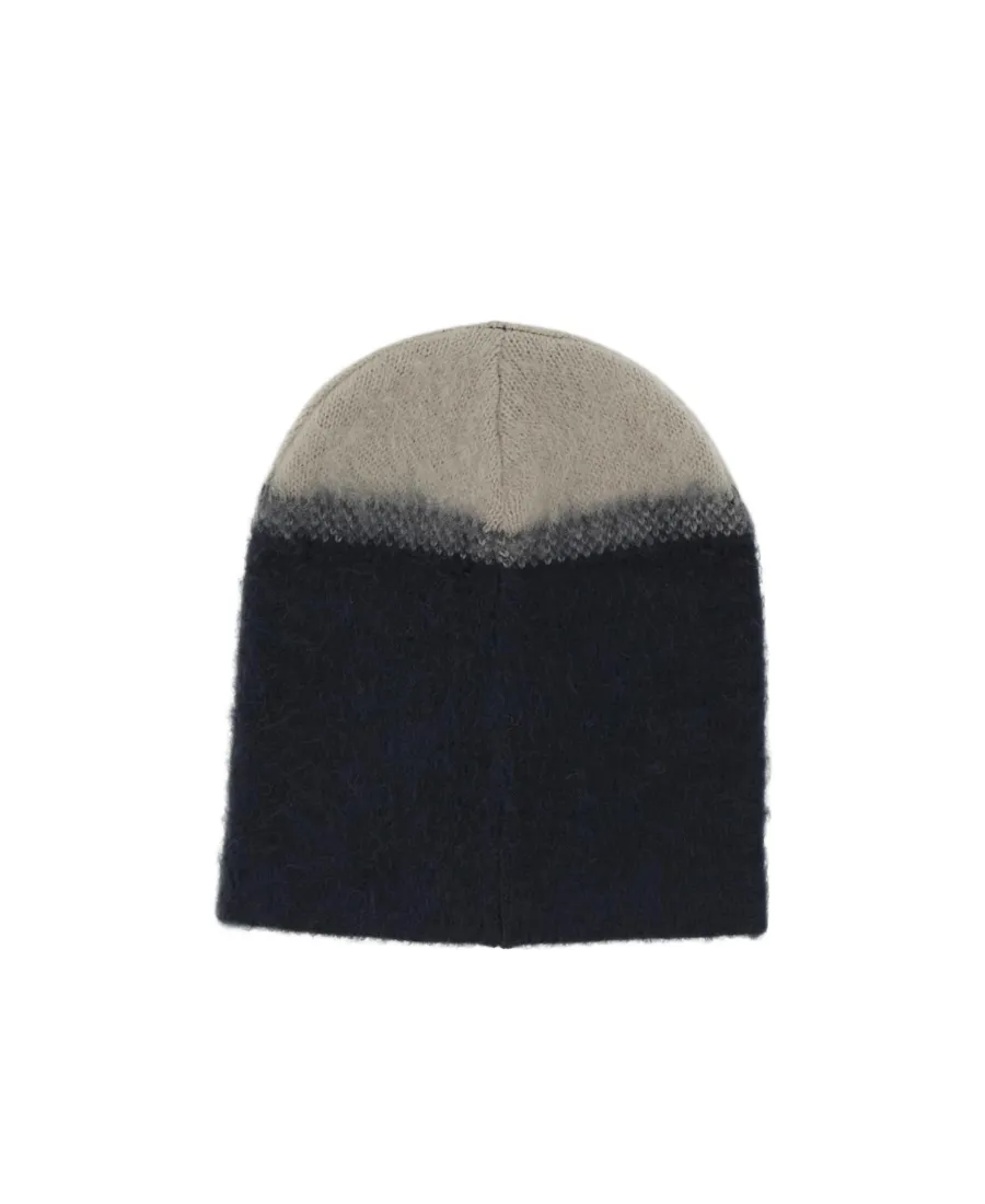 Logo Embroidered Two-Tone Beanie