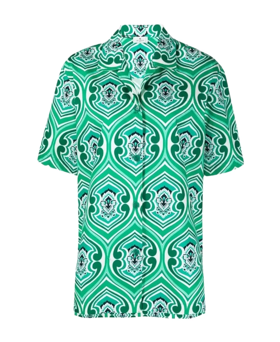 Printed Short-Sleeved Shirt