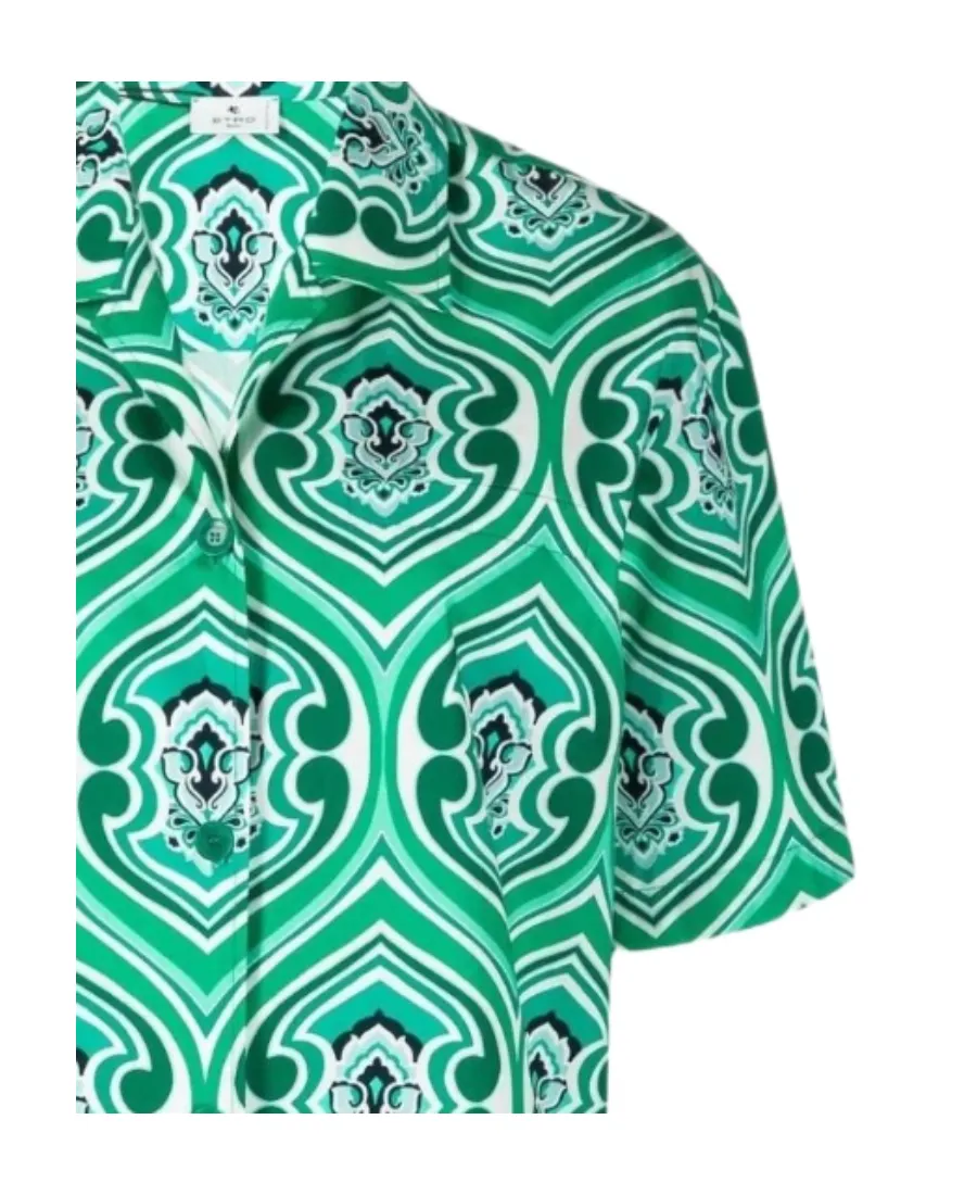 Printed Short-Sleeved Shirt