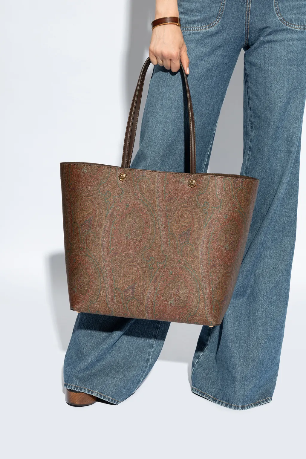 Paisley Printed Shopper Bag