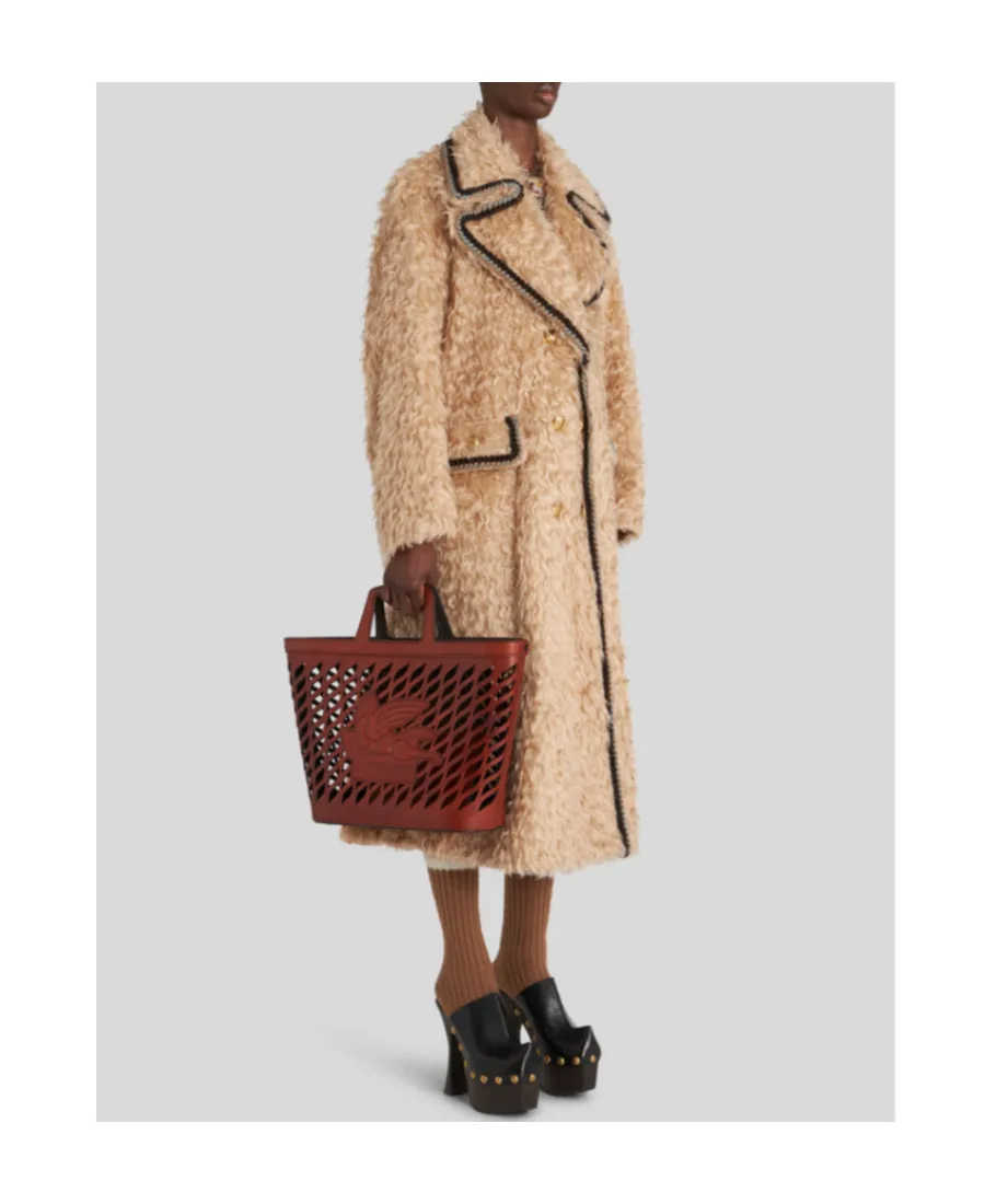 Medium Pegaso Cut-Out Detailed Tote Bag