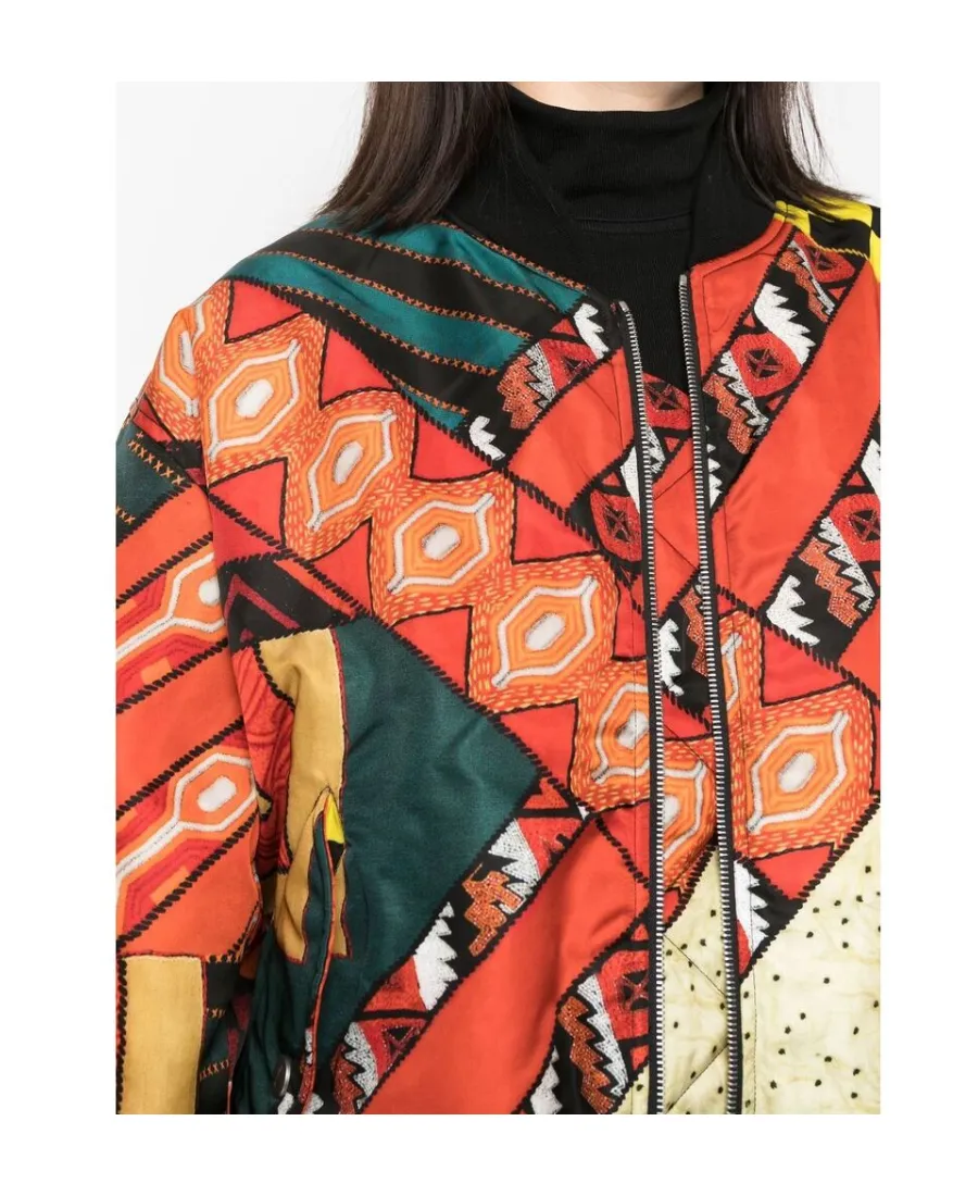Reversible Zipped Bomber Jacket