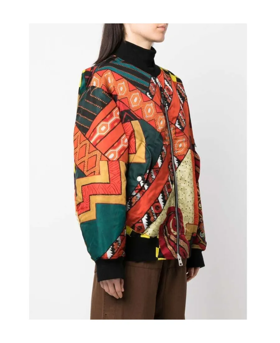 Reversible Zipped Bomber Jacket