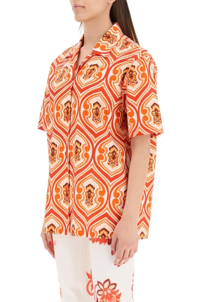Printed Short-Sleeved Shirt