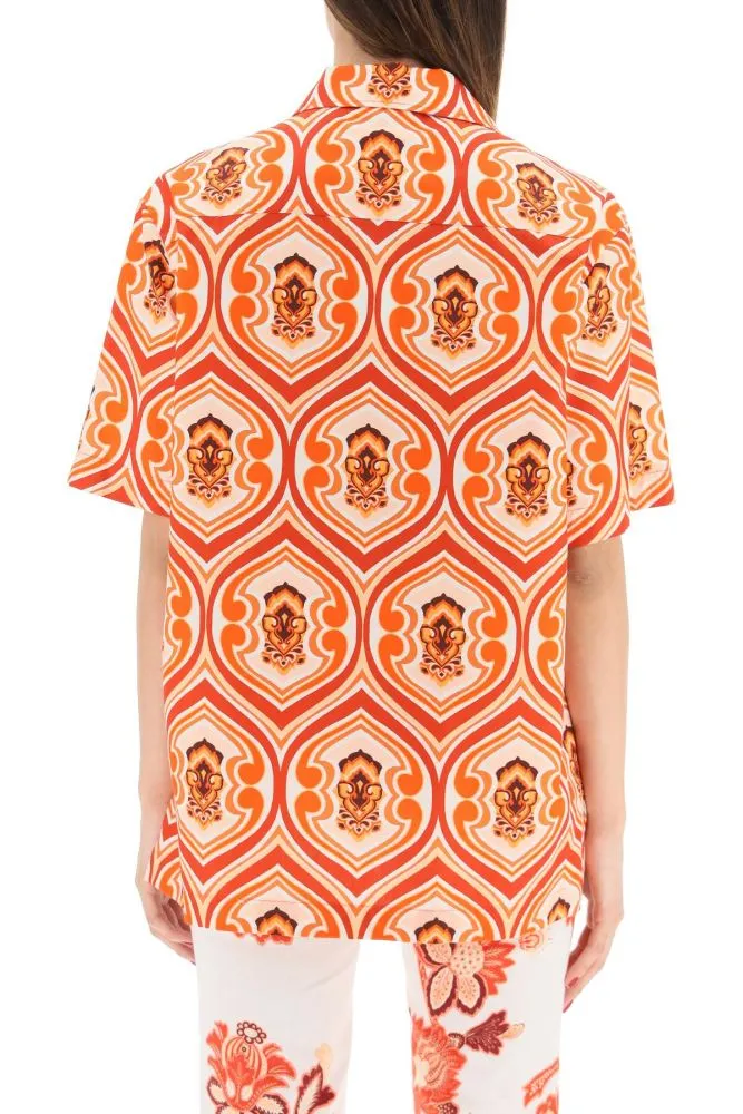 Printed Short-Sleeved Shirt