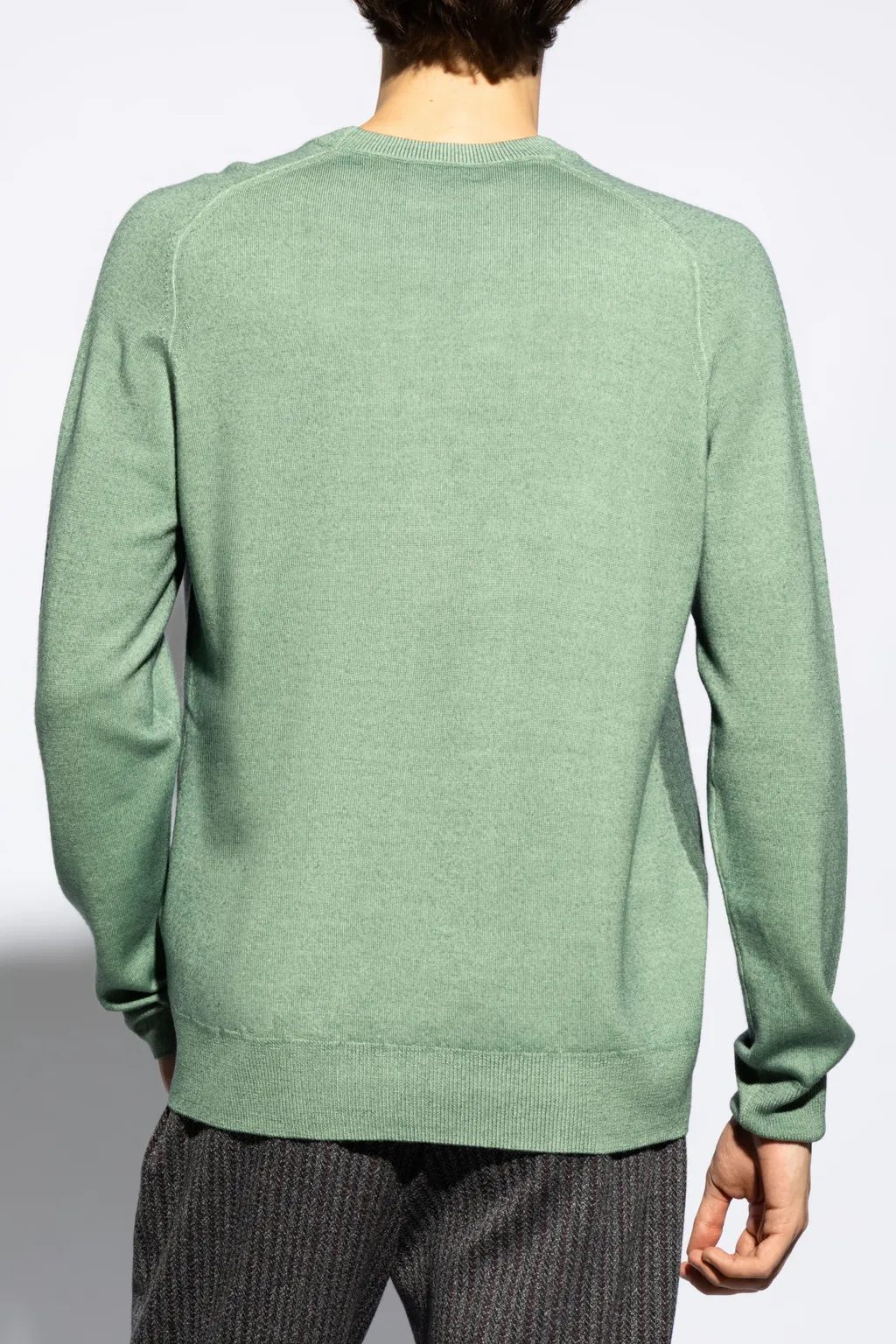 Logo Embroidered Crewneck Knitted Jumper