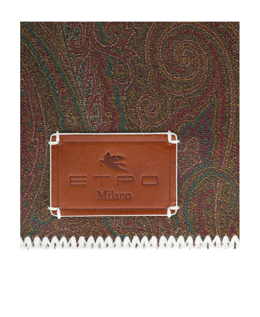 Paisley Print Clutch Bag