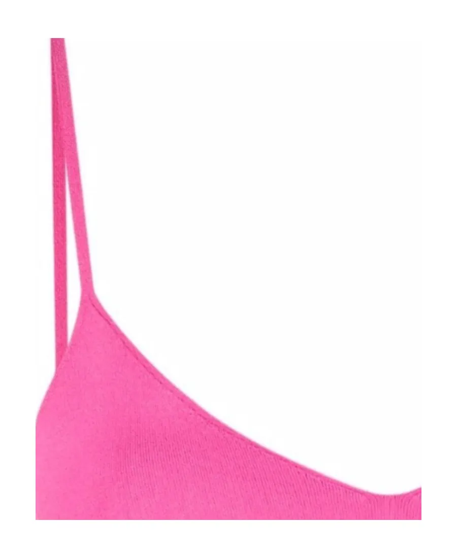 Cropped Knitted Cut-Out Top