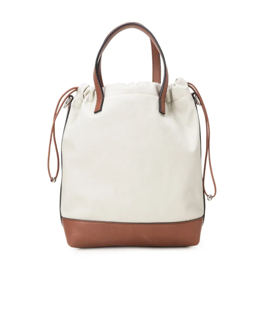 Logo-Print Bucket Bag