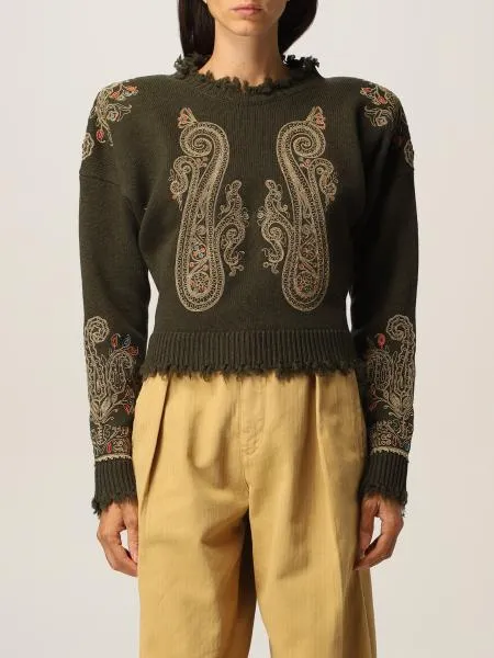 Embroidered Knit Jumper