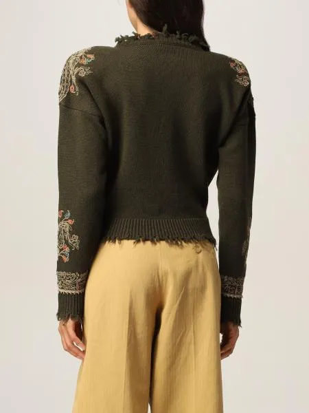 Embroidered Knit Jumper