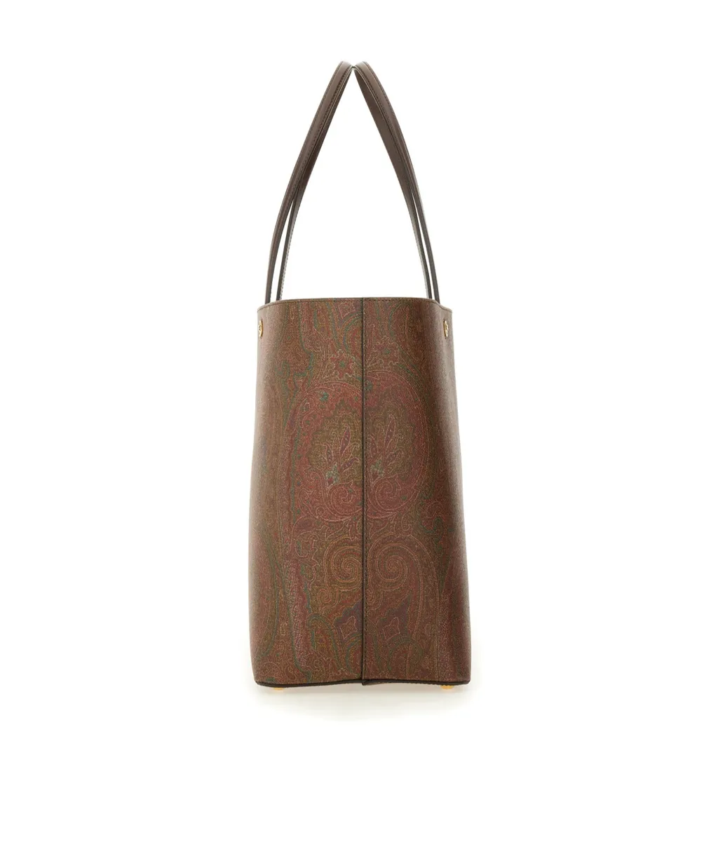 Paisley-Jacquard Tote Bag