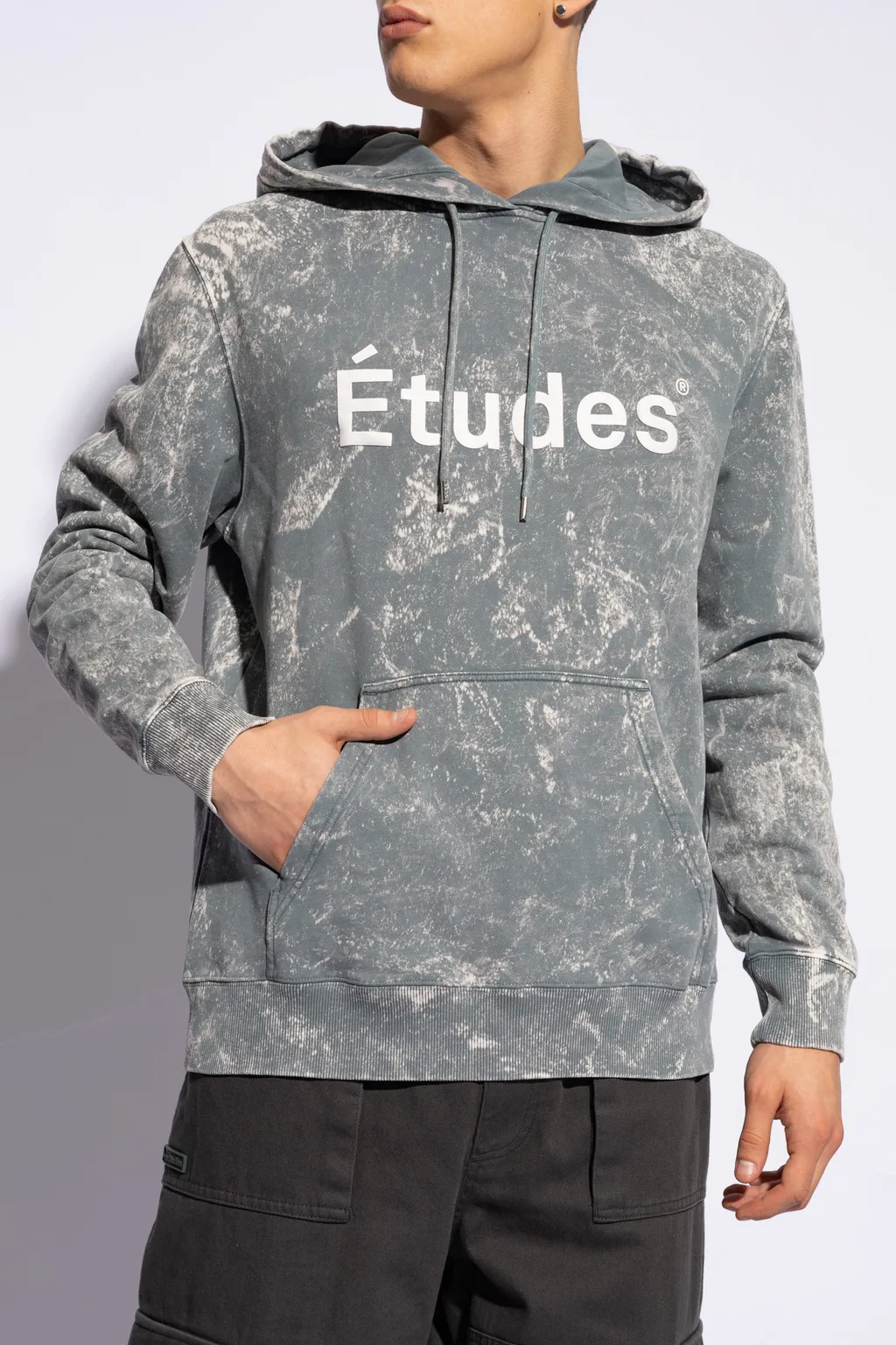 Logo Print Hooded Sweater