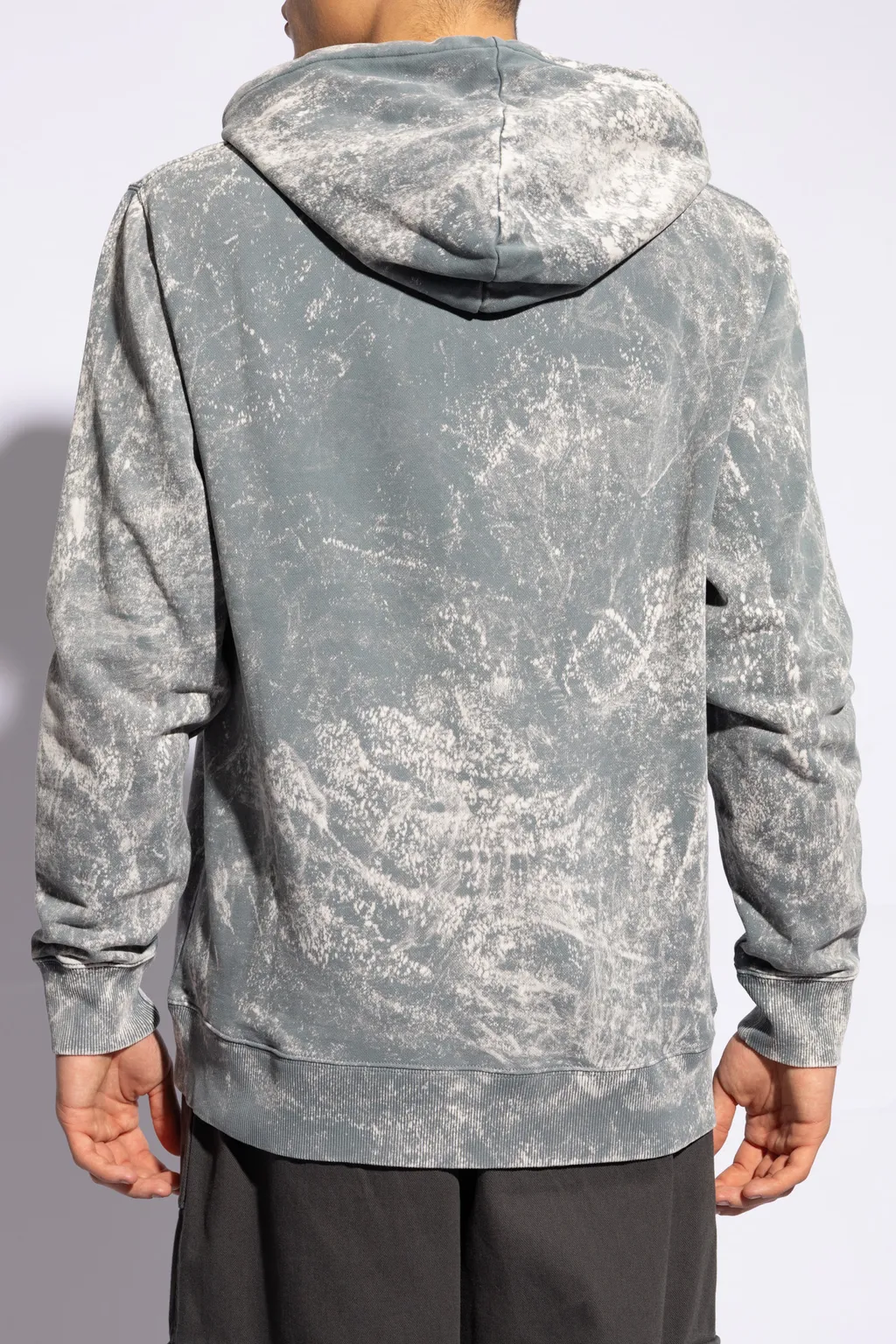 Logo Print Hooded Sweater