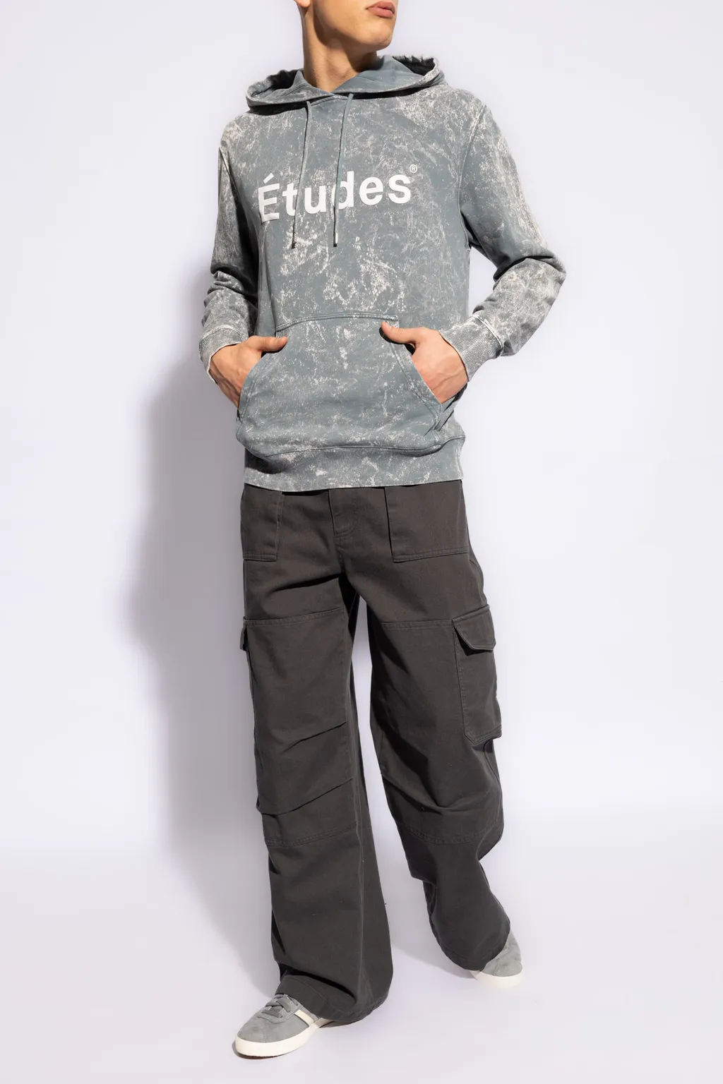 Logo Print Hooded Sweater