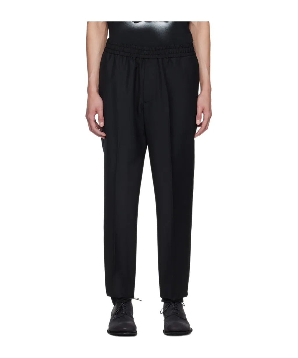Loose Belt Casual Pants