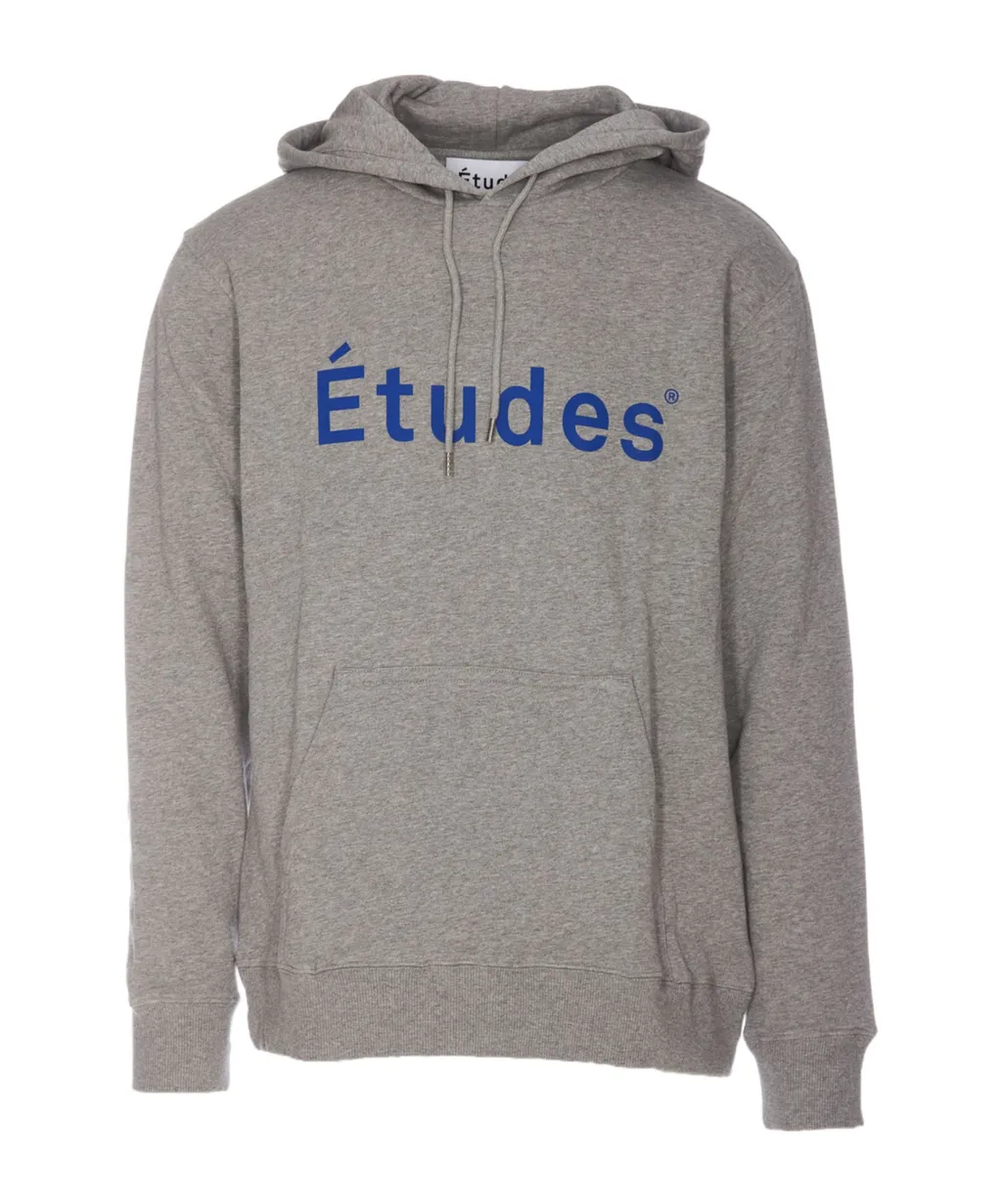 Logo Printed Drawstring Hoodie