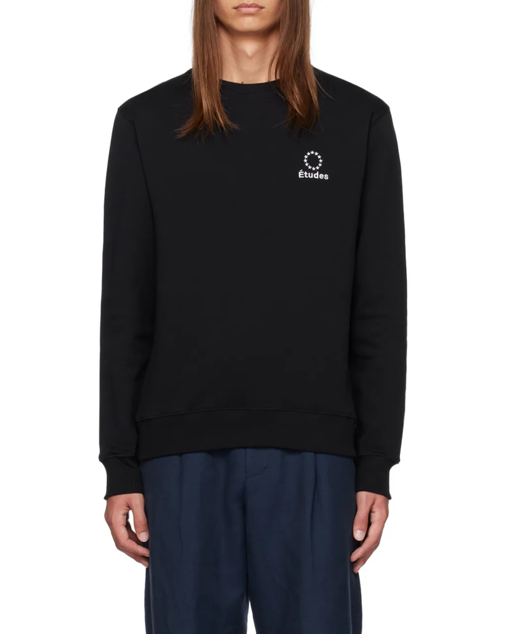 Round Collar Long Sleeve Sweater