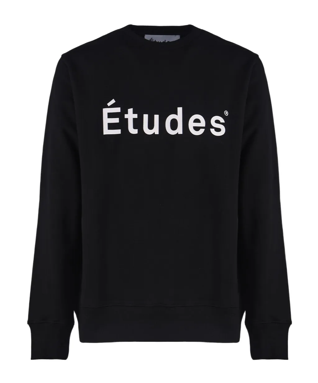 Logo Printed Long-Sleeved Sweatshirt