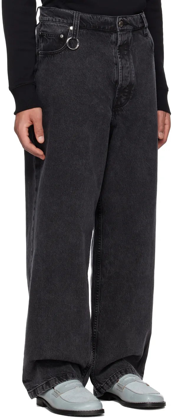 Mid-Rise Straight-Leg Jeans