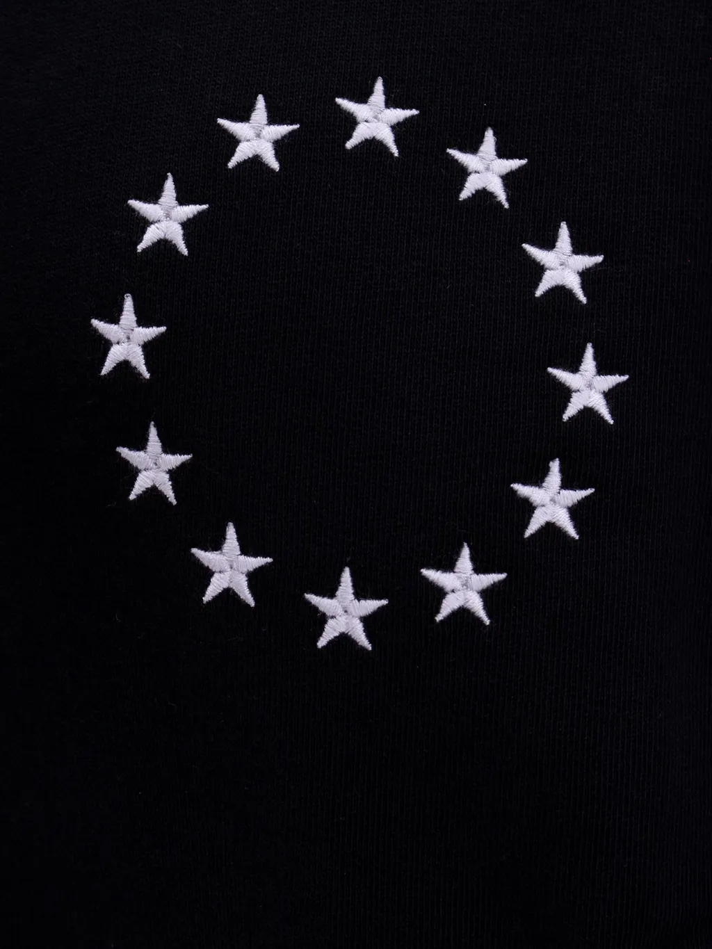 Logo Embroidered Drawstring Hoodie