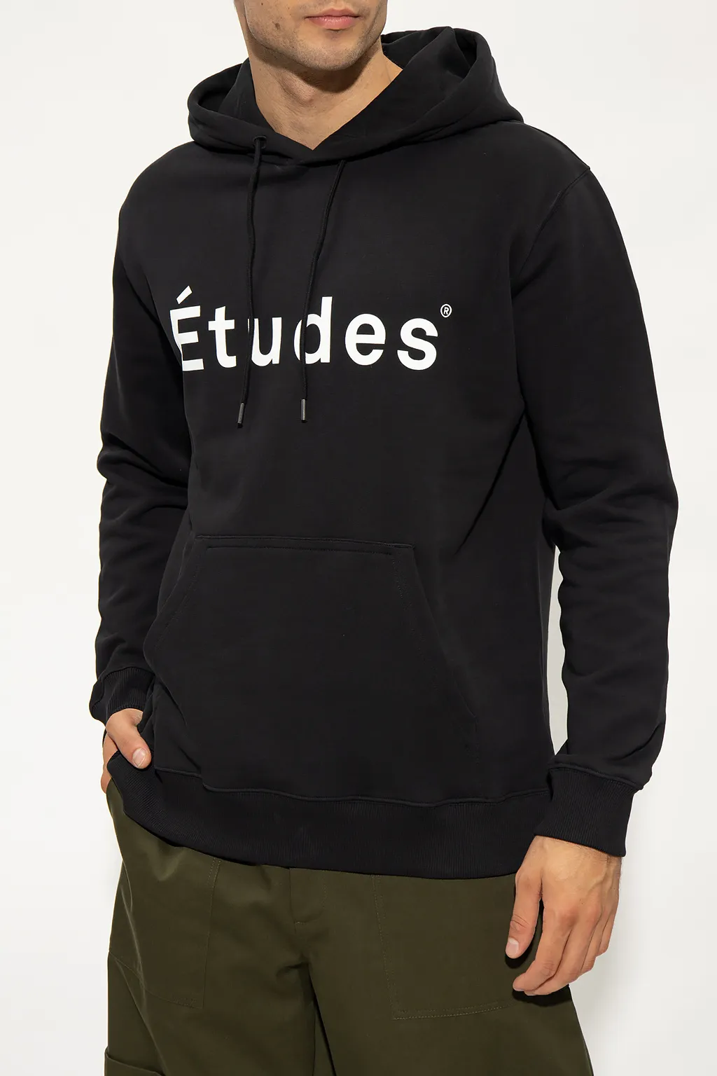 Klein Logo-Print Cotton Hoodie