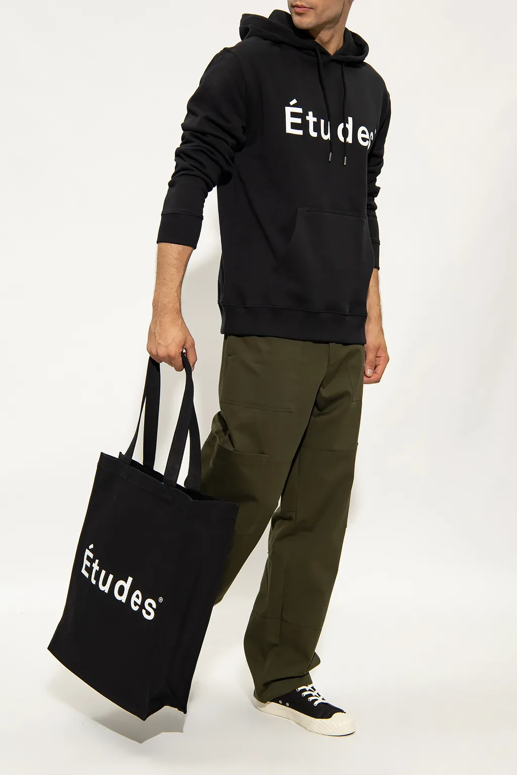 Klein Logo-Print Cotton Hoodie