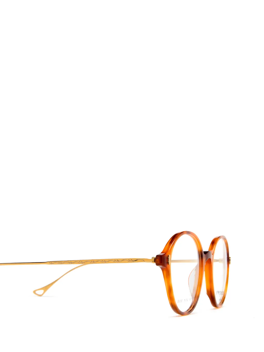 Tortoiseshell Round-Frame Optical Glasses