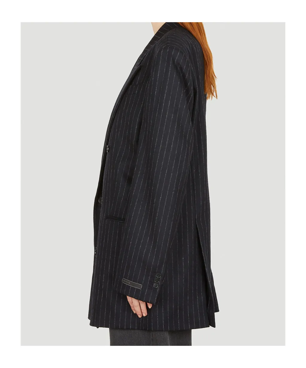 Pinstripe Blazer