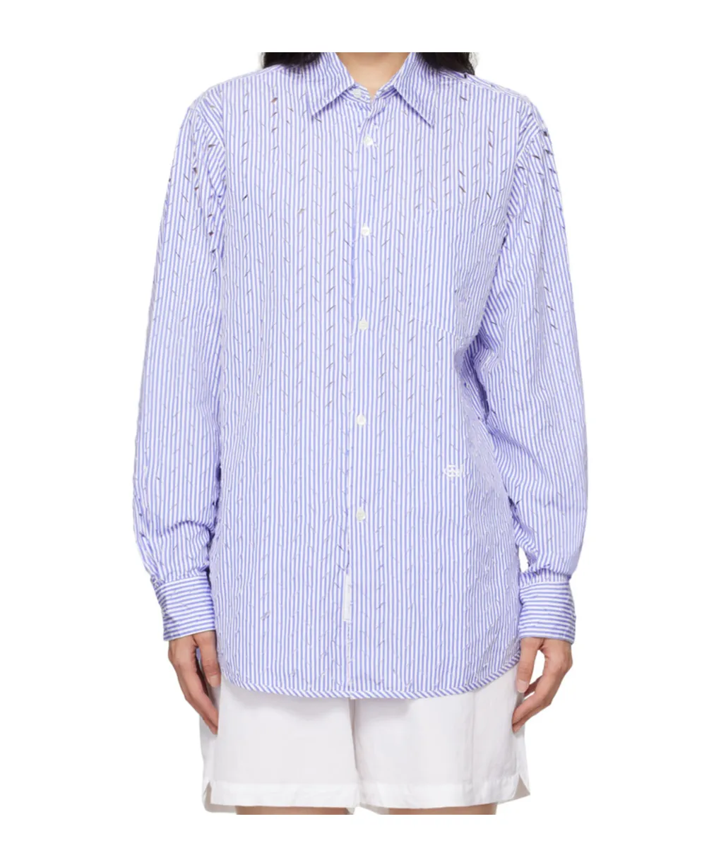 Otis Ripped Striped Shirt