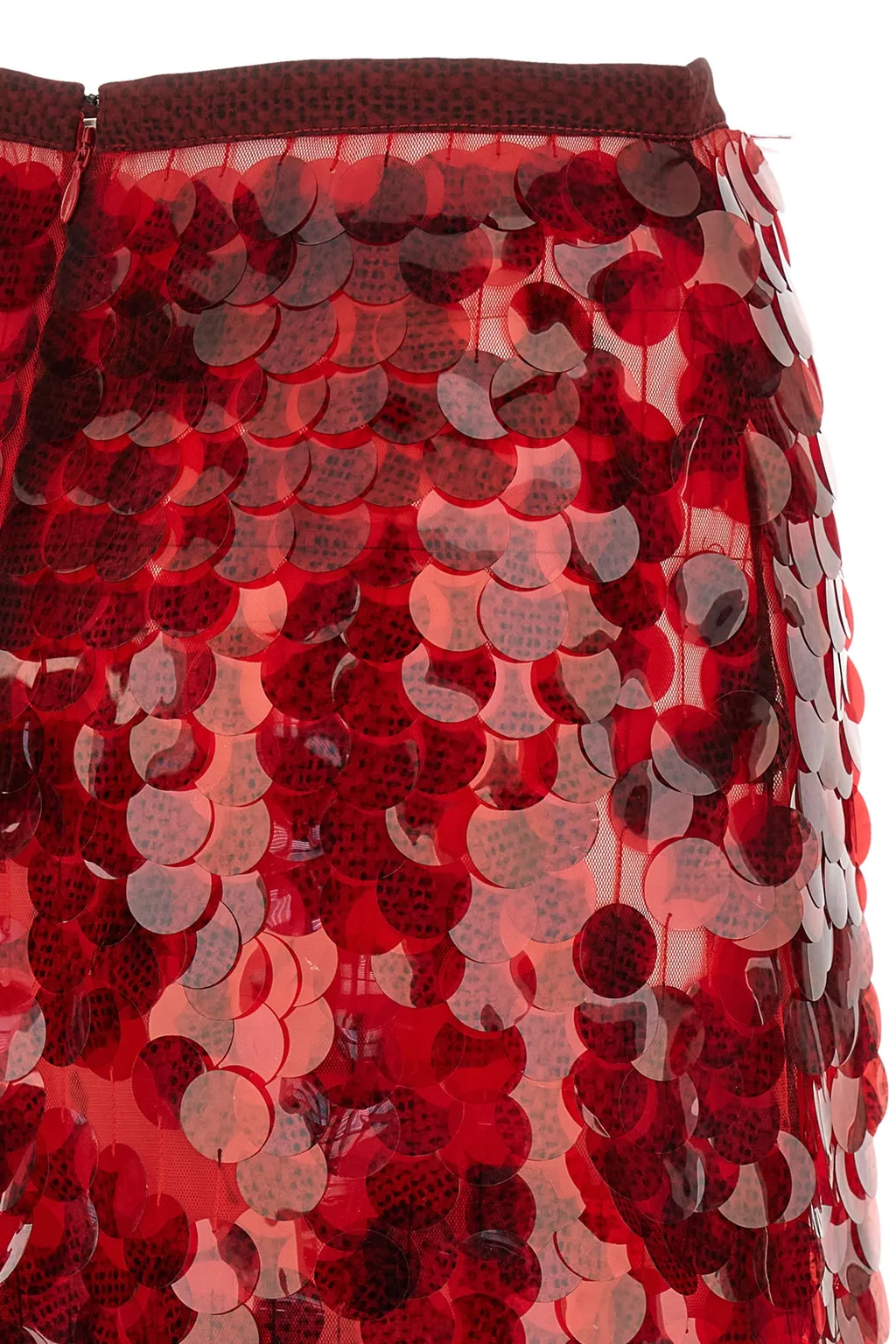 Sequin Flared Skirt
