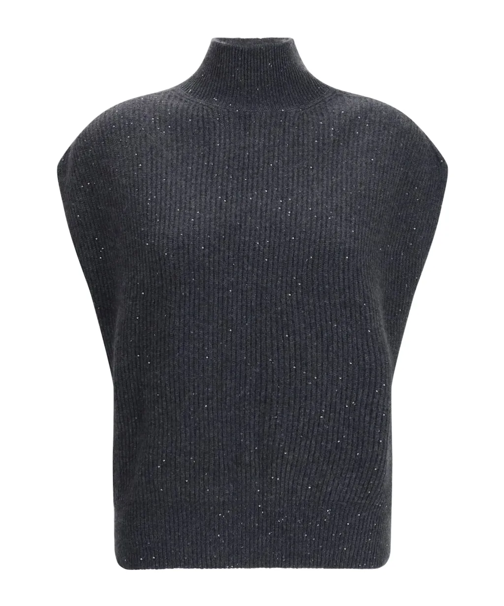 Sequins Embellished Jumper