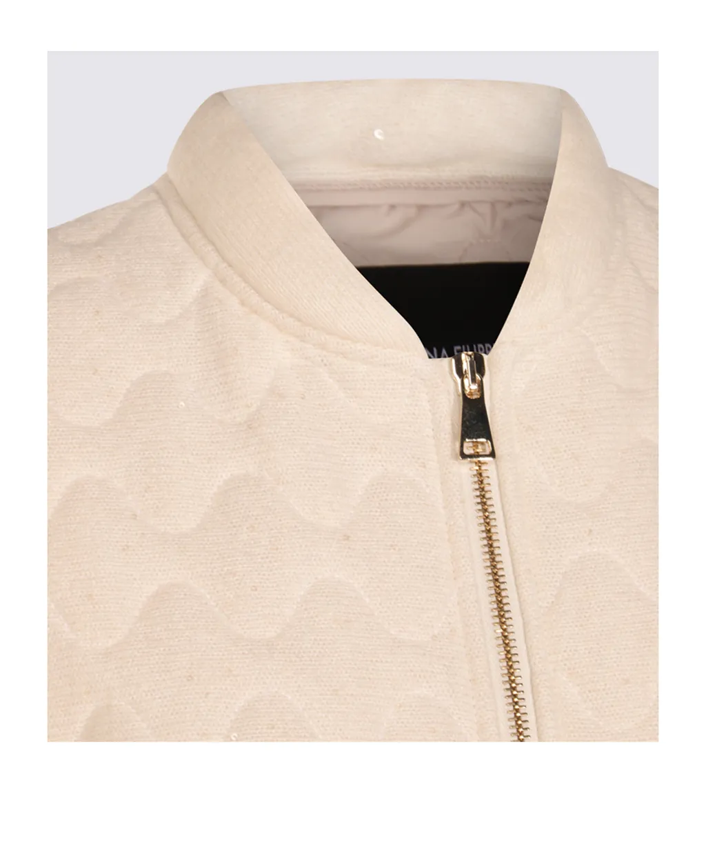 Quilted-Pattern Sleeveless Gilet