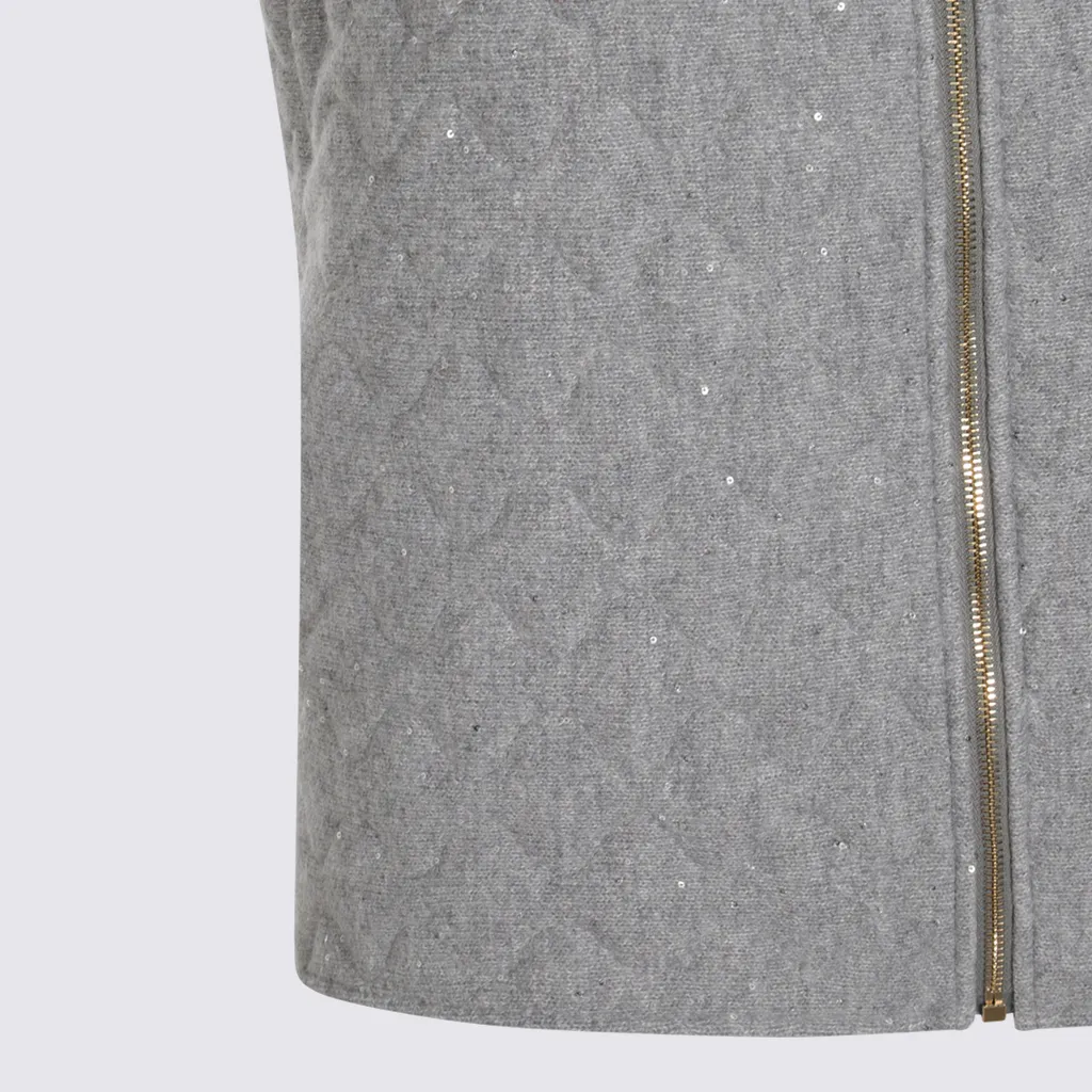 Sequin-Embellished Gilet