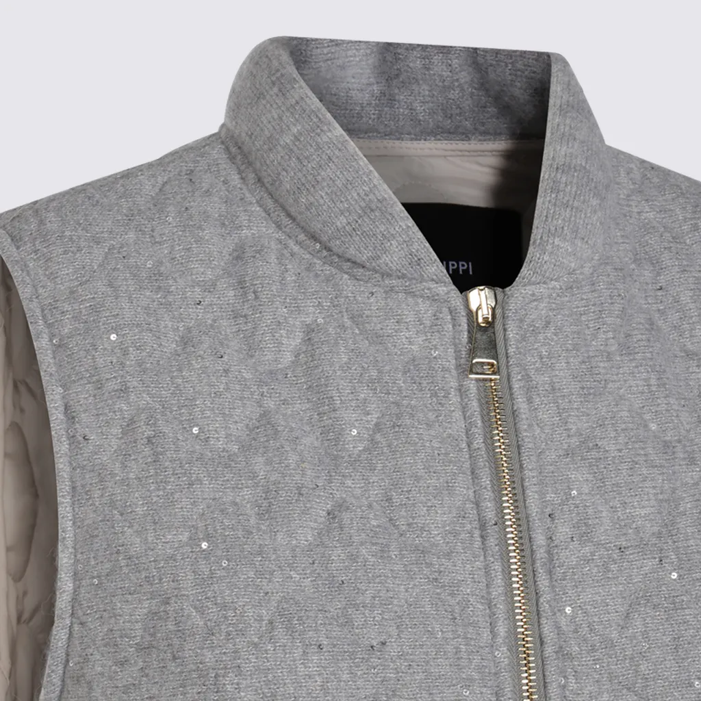 Sequin-Embellished Gilet