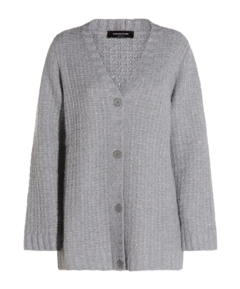Sequins Embellished Cardigan