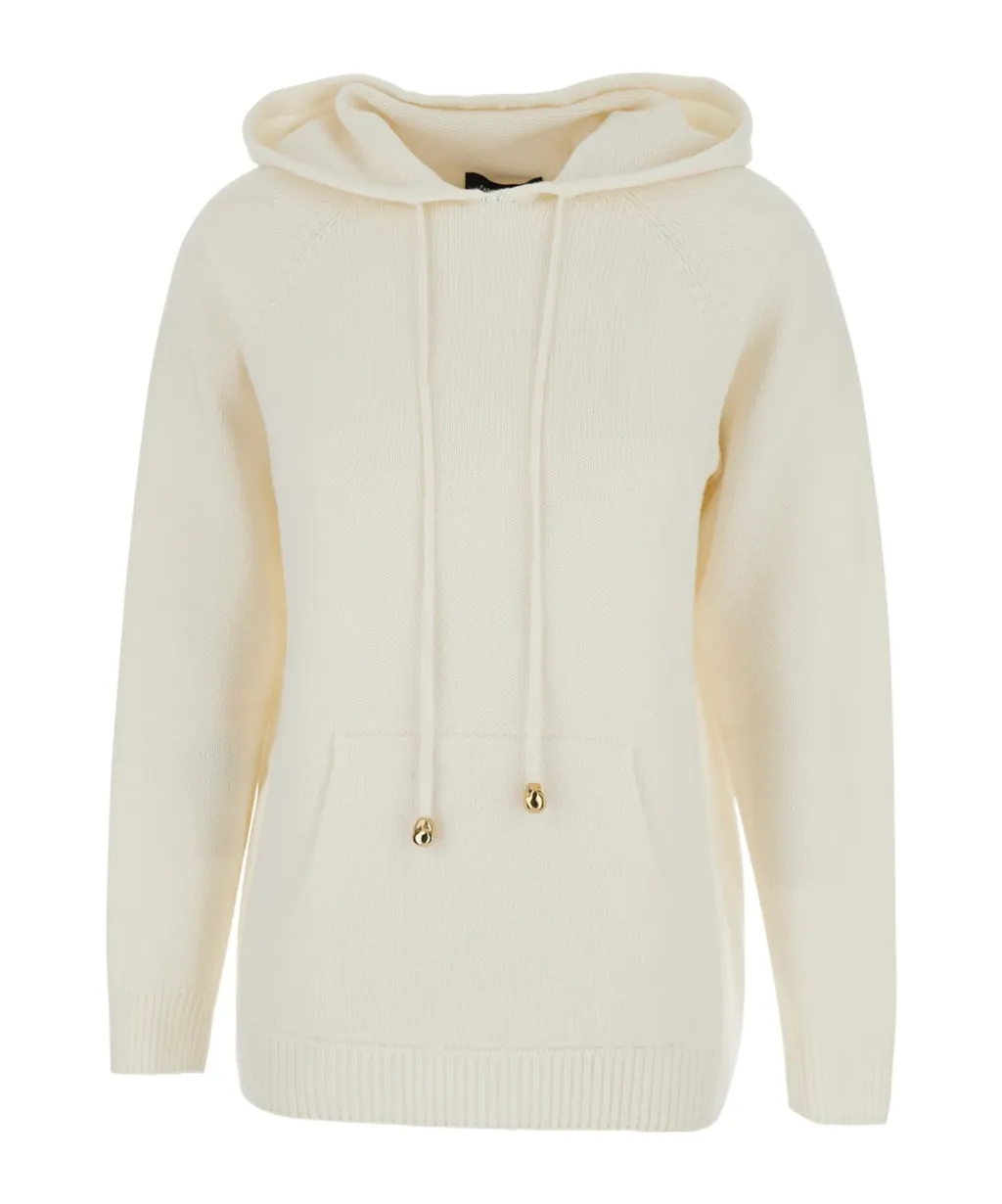 Hooded Drawstring Jumper