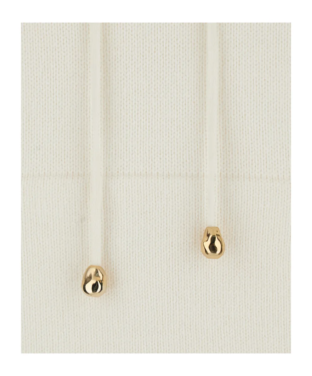 Hooded Drawstring Jumper