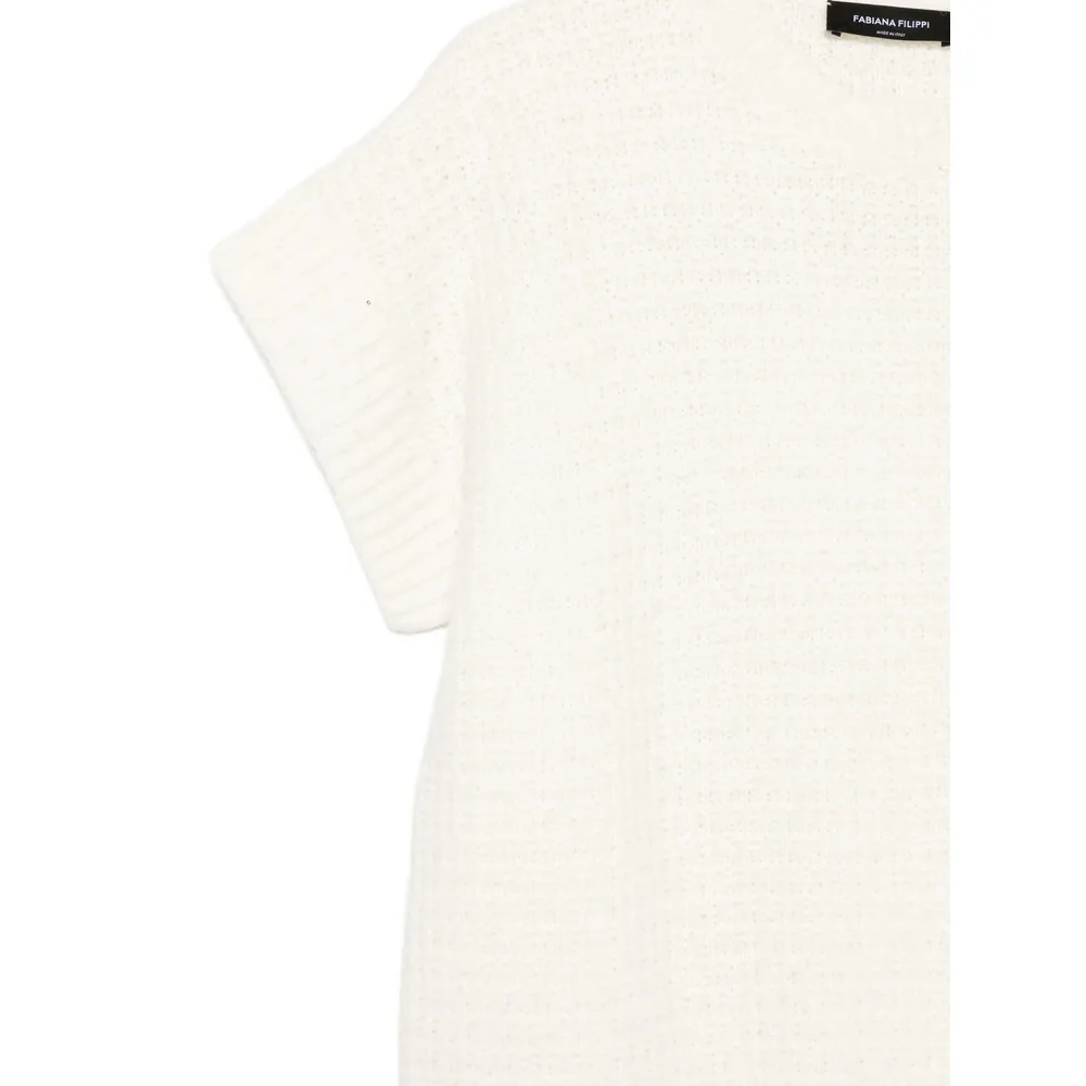 Waffle-Knit Top