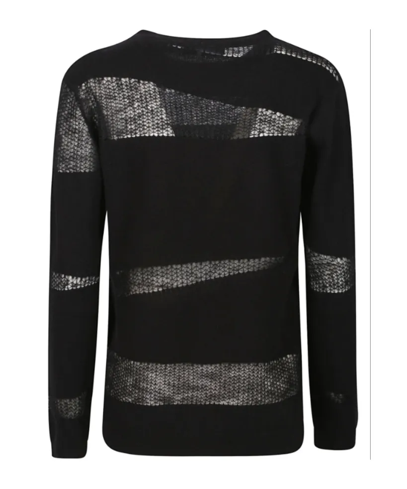 Knit Net Stripe Jumper