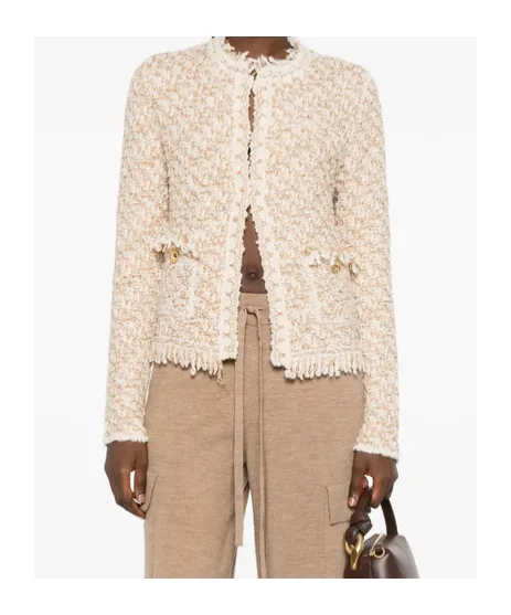 Fringed Long Sleeved Jacket