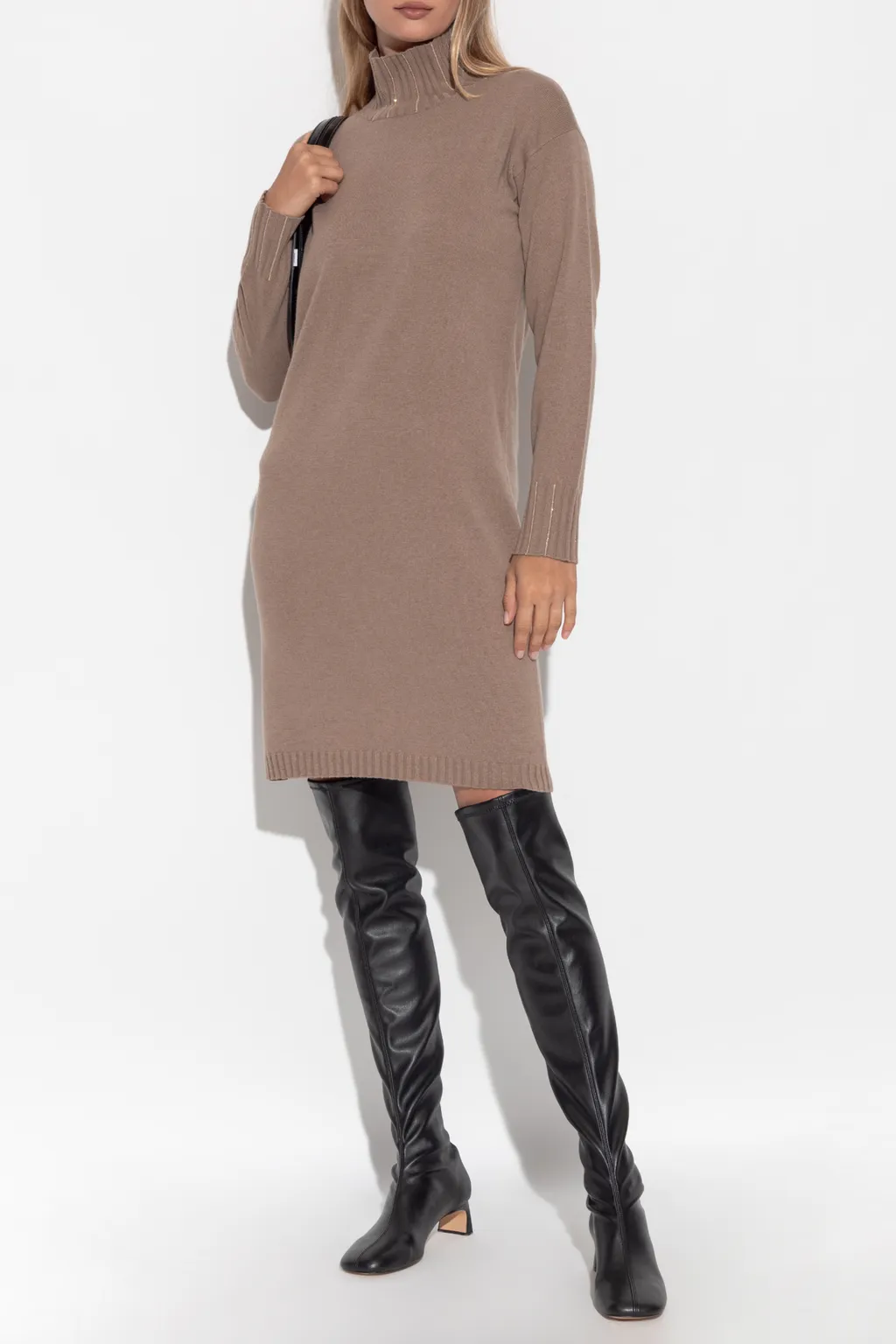 High Neck Dress