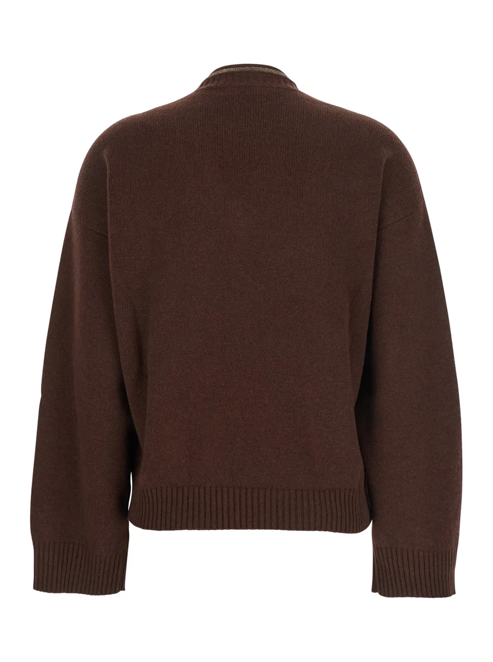 V-Neck Embellished Jumper