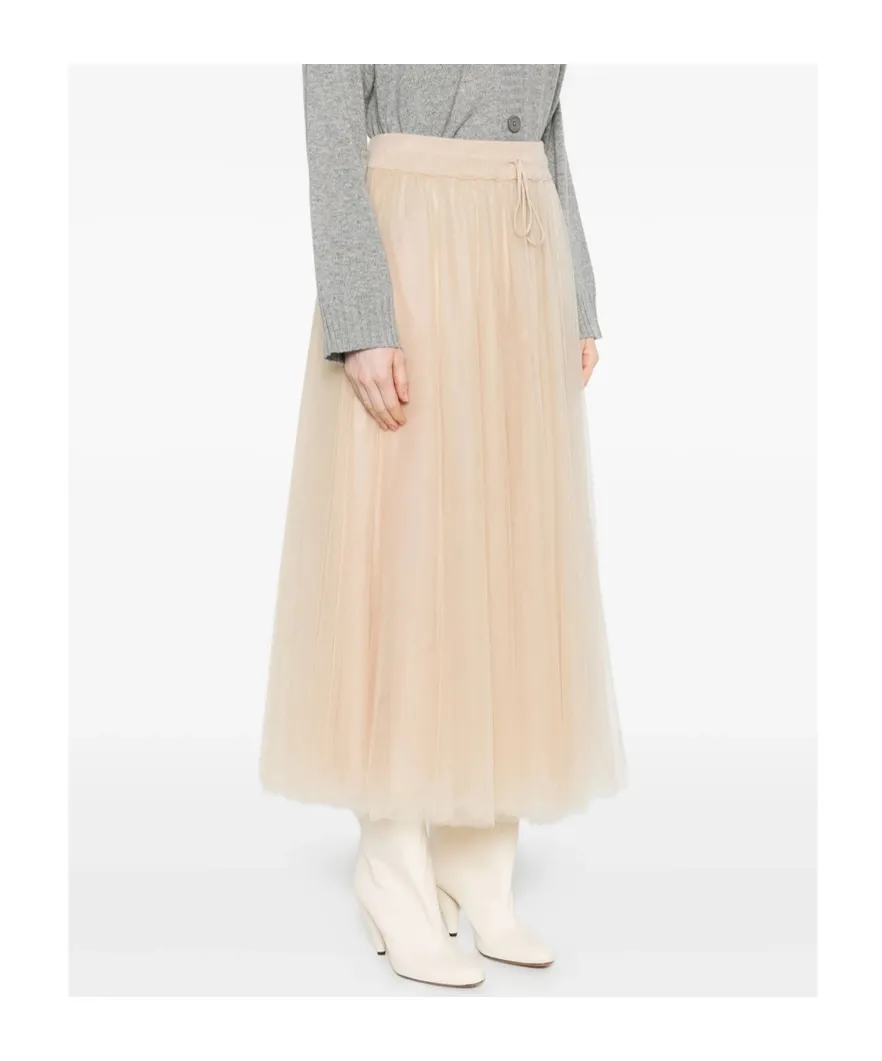 Elastic Waist Skirt
