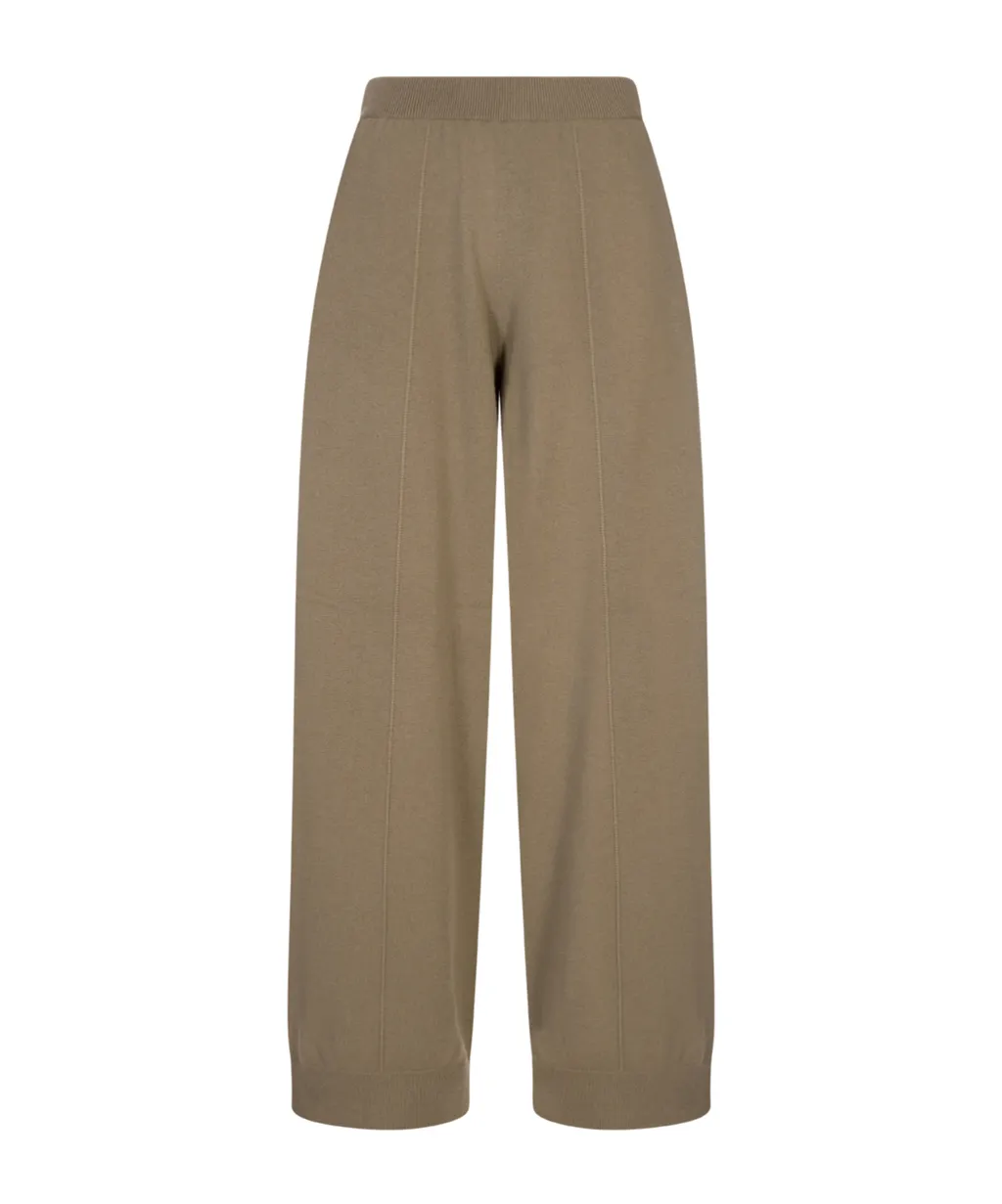 Jewel Detail Knitted Pants
