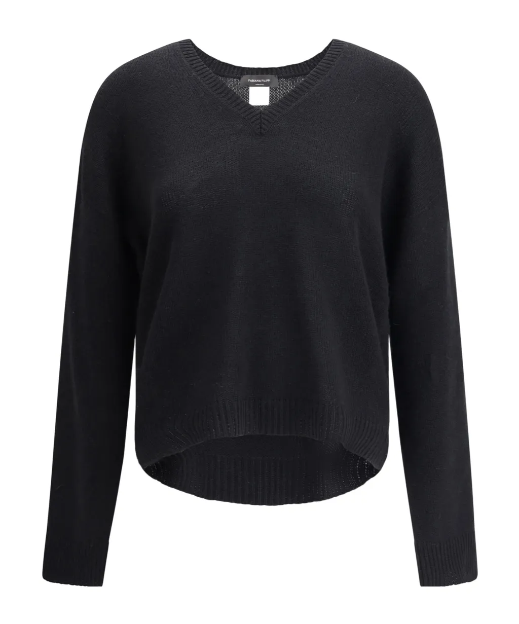 V-Neck Cashmere Sweater
