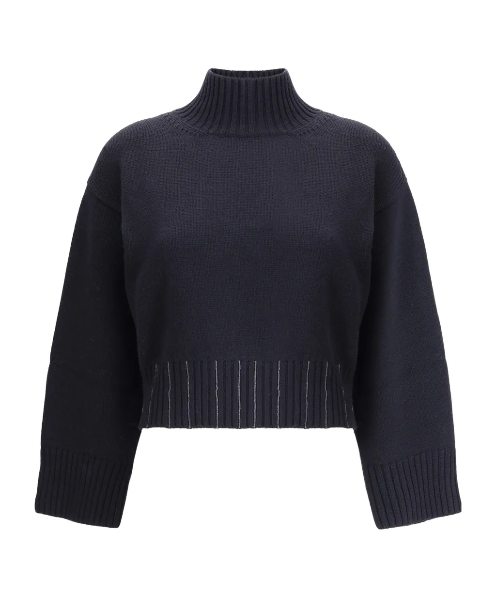 Turtleneck Knitted Jumper