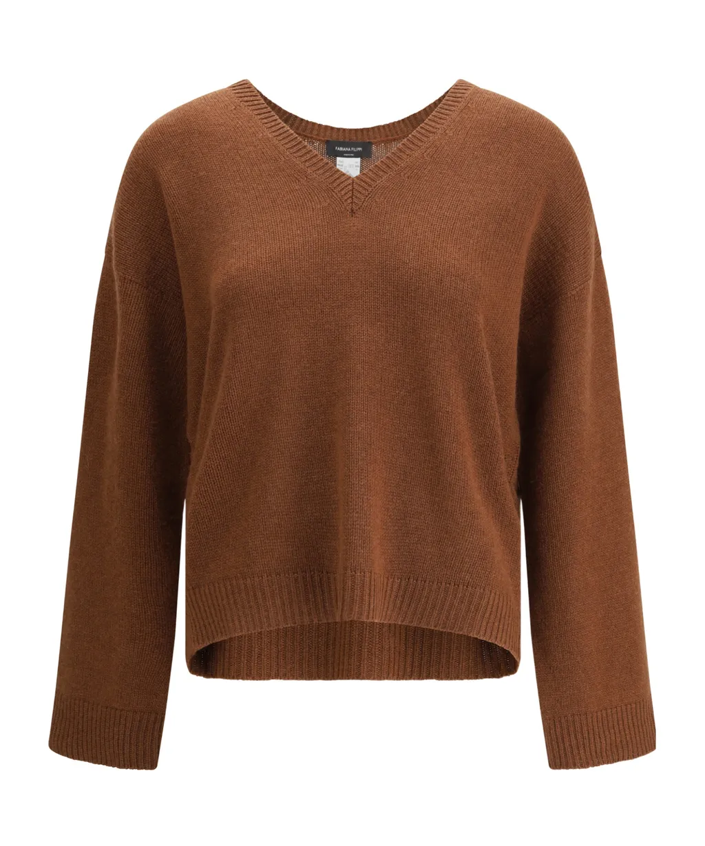 V-Neck Cashmere Sweater