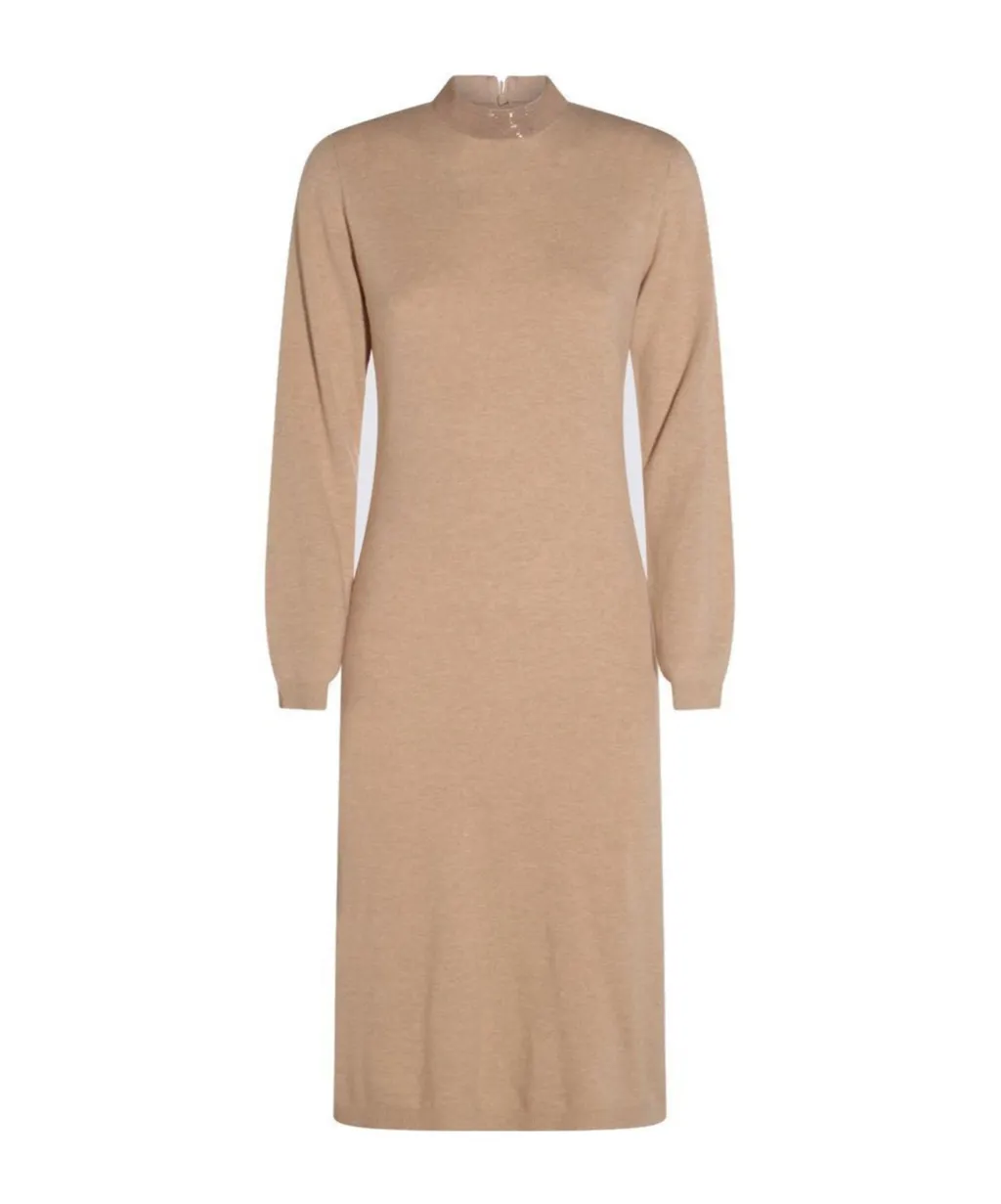 Embellished Knitted Dress