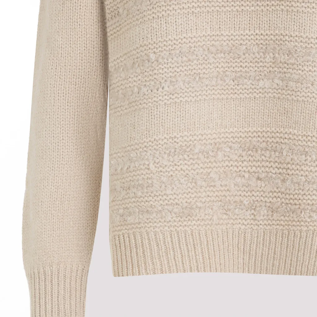 Ribbed Crewneck Sweater